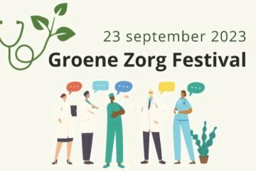Zaterdag 23 september vindt de tweede editie van het Groene Zorg Festival plaats